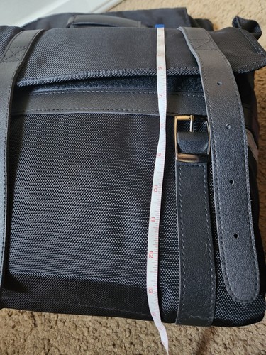 Pedego Pannier Bag Electric Bike Bicycle Black Saddle Bag W/ Reflective Rainfly - Picture 18 of 20