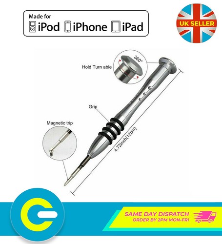 iPhone 13 12 11 XS XR Pro 0.6 Triwing 0.8 Pentalobe 1.5 Philips Destornillador Set - Imagen 4 de 7