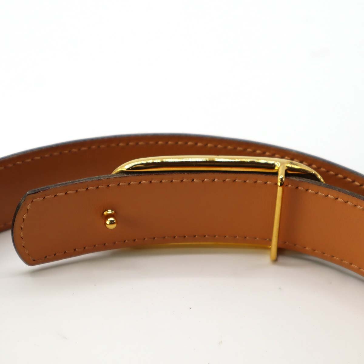 HERMES Fonsbelle Belt 76 Black Box Calf Leather Authentic | eBay