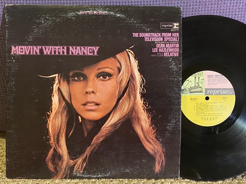 Nancy Sinatra Movin With Nancy VG ORIG 1ST PRESS TRI-COLOR LABEL - 第 1/1 張圖片