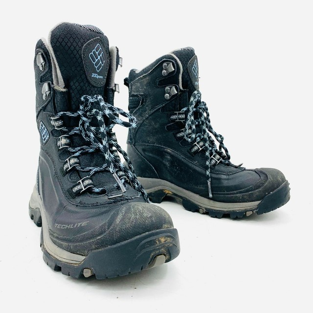 Columbia Bugaboot Black 200 Gram Insulated Winter Snow Boots Womens Size 6 | eBay