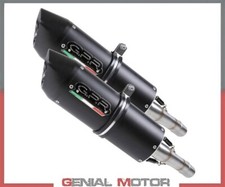 Scarichi Terminali GPR FURORE NERO Omologato DUCATI MULTISTRADA 620 2005 > 2007