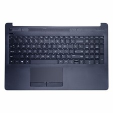 For HP 5-DA 15-DB 15T-DA 15T-DB Palmrest Case w/ Keyboard Touchpad L20387-001