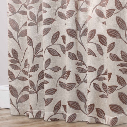 Modern Bohemian Leaves Room 42" Wide Darkening Blackout Curtains, Set of 2 - Picture 127 of 148