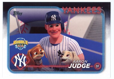 2024 TOPPS UPDATE AARON JUDGE PAW PATROL RUBBLE CREW