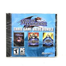 AGE OF WONDERS 1, 2, and Shadow Magic 3 Game Bundle 2019 PC CD-ROM
