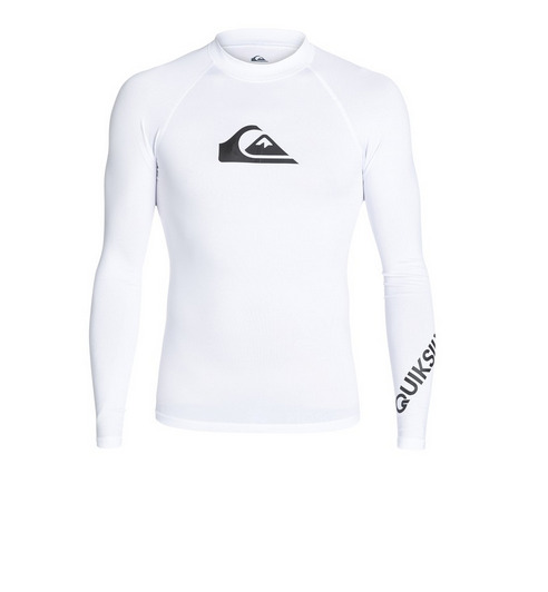 Lycra bianco tutti i tempi maniche lunghe UPF 50 QUIKSILVER EQYWR03034