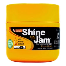 Ampro Shine-n-Jam Extra Hold - 4 oz Hair Gel