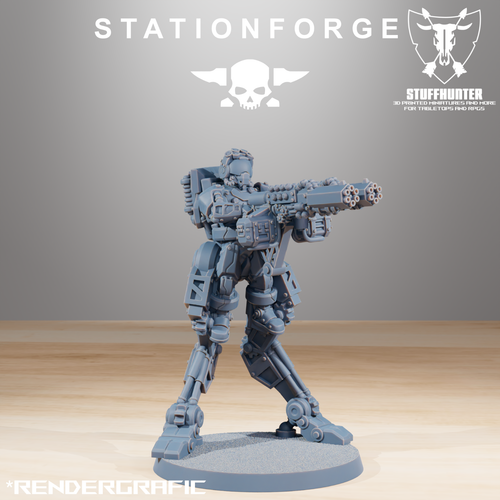 Scavenger Wayfarer (10) - Station Forge - Mech Scifi Wargaming Grimdark - Bild 2 von 6