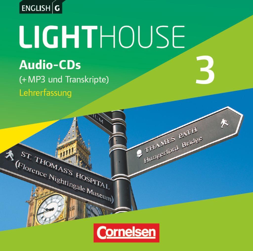 Thumbnail - English Lighthouse 3: 7. Schuljahr. Cds. Allgemeine Ausgabe.