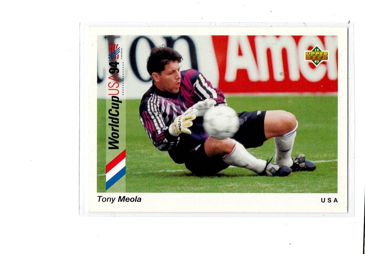 1993 Upper Deck World Cup 94 Preview Tony Meola - USA