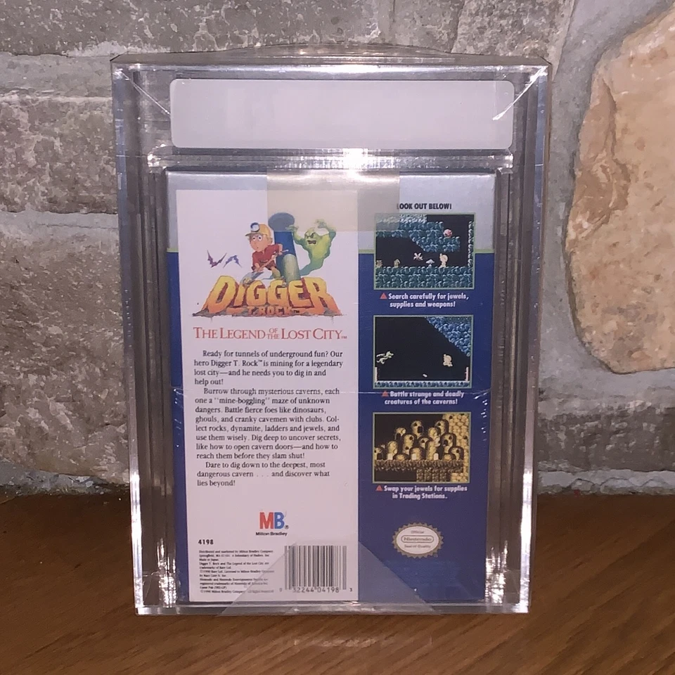 New NES Digger T Rock: The Legend of the Lost City 1991 Sealed H-Seam VGA 75 - Image 2 of 3