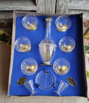 Ancienne Dinette Faïence Enfant - Jouet Poupée Dans Coffret - Occasion