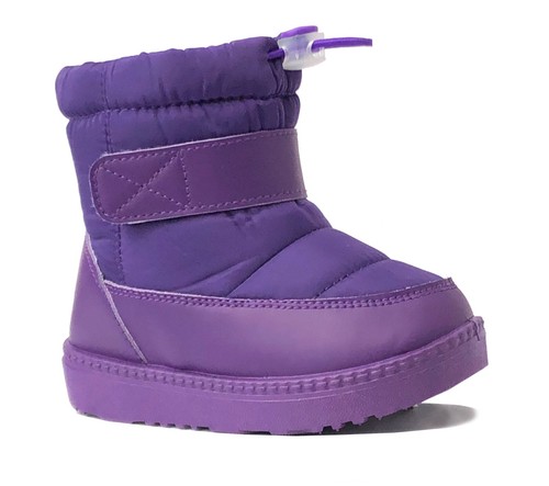 REDVOLUTION Niños Niñas Nylon Botas para Nieve Forradas de Piel Sintética Botín a Media Pantorrilla-350 - Imagen 20 de 24