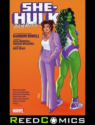 SHE-HULK BY RAINBOW ROWELL VOLUME 2 JEN OF HEARTS GRAPHIC NOVEL (2022) #6-10