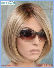 KRISTI Wig by JON RENAU Color 12FS8 Newest Style! Lace Front,100% HandTied