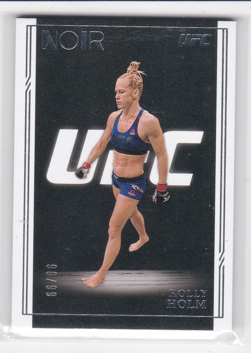 2021 Panini Chronicles UFC Noir #333 Holly Holm Base 96/99