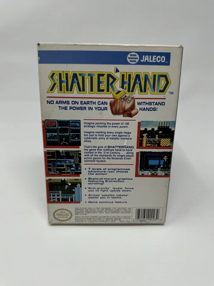Shatterhand for Nintendo NES *Authentic* Tested - Cleaned - Ships Same Day - Image 3 of 4