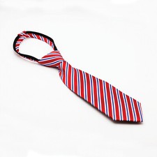 Equetech Adults Unisex Regent Stripe ready-Tied Showing Tie *NEW*