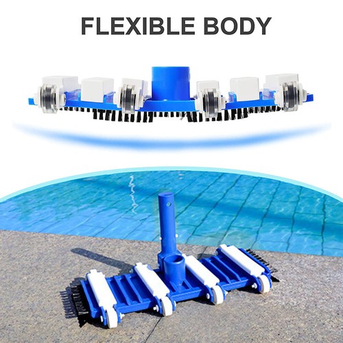 14" Pool Vacuum Head Inground Above Ground Brush Swimming Tool Head Cleaner Hose - Picture 10 of 12