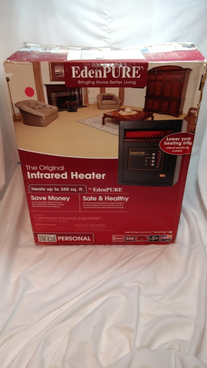 Eden Pure / EdenPure Quartz Infrared Portable Personal Heater 45KX **No  Remote 827463000886 | eBay