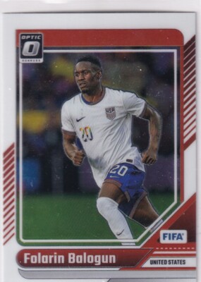 2024-25 Panini Donruss Optic Soccer No. 4 Folarin Balogun