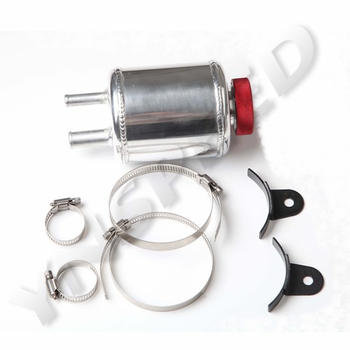 Kit de tanque de combustible de dirección asistida universal de aluminio para carreras de 90 mm carrocería OD de US STOCK - Imagen 7 de 7