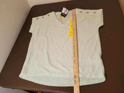 JONES NEW YORK Lot Of 2 Women's Size Small - Textured Top - Color Green - New - Picture 18 of 23