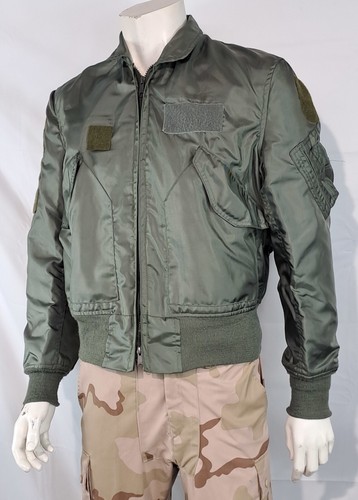 Genuine Surplus USAF Airforce Pilots Flight Jacket Flyers Summer Medium (3064) - Picture 2 of 7