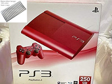 SONY PlayStation 3 PS3 Garnet Red 250GB CECH-...