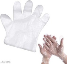 Disposable Gloves Plastic X 150 Cleaning Hair Food Hygiene Catering Protective..