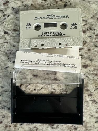 Cheap Trick - At Budokan Cassette Tape, Epic Records, 1978, PET 38795 - Picture 5 of 5