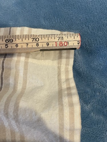 Threshhold Shower Curtain 100% Cotton 68" Tall 72" Long - Picture 2 of 7