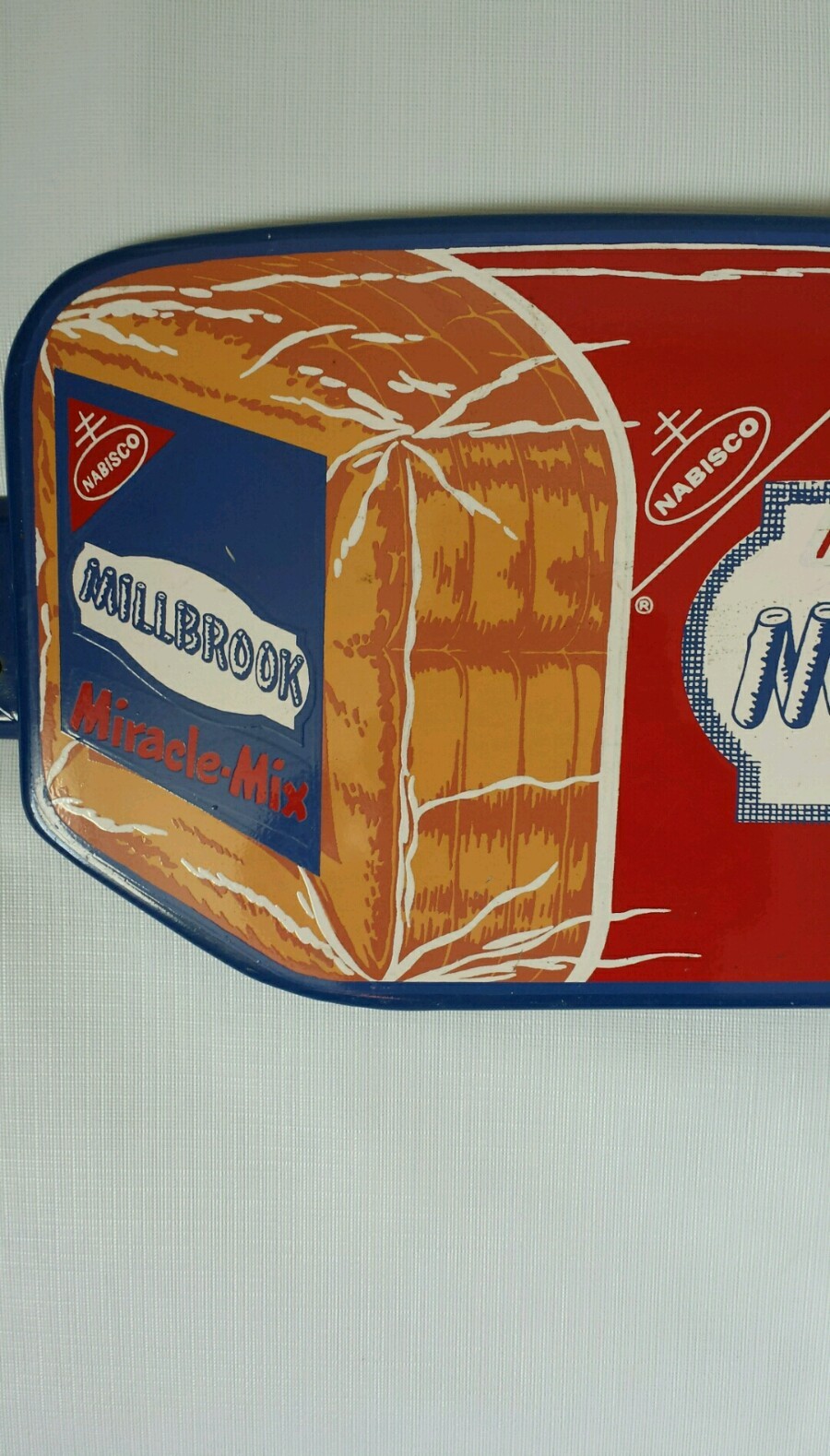 Vintage Rare Nabisco Millbrook Enriched Bread Door Push Country Store Sign eBay