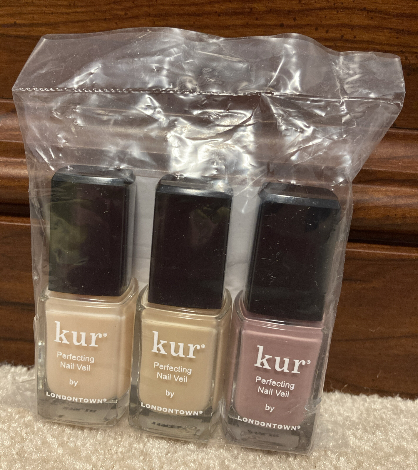 Londontown Kur Perfecting Nail Veil Trio Full Size (12mL 0.4 oz