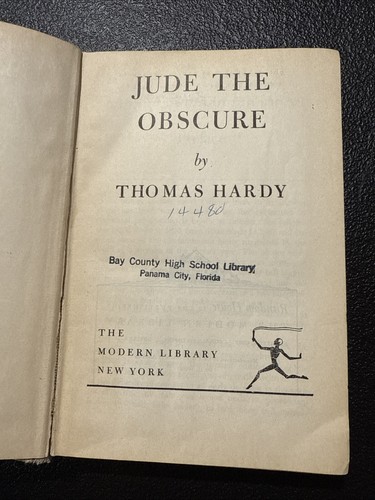 HARDY, THOMAS Jude the obscure 1923 First Edition Hardcover - Bild 6 von 13