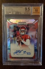 2019 Panini Prizm KYLER MURRAY Rookie RC Camo Auto /15 BGS 9.5