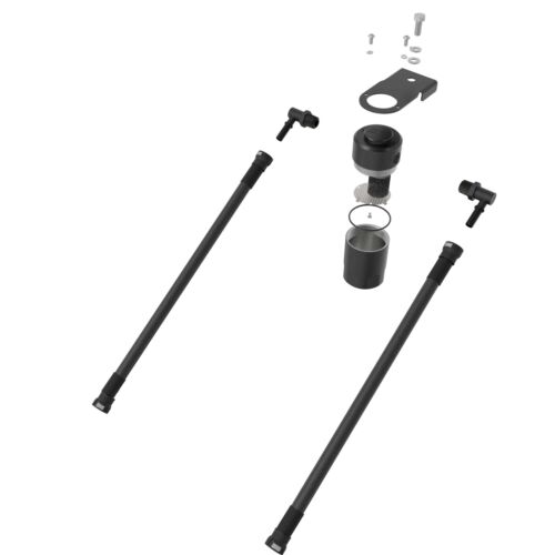 K&N 81-0812 Oil Catch Can for 20-24 Chevy Silverado GM Sierra 2500 3500 6.6L GAS - Picture 7 of 9