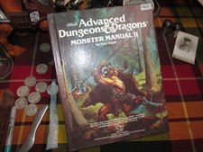 AD&D Monster Manual II 2 1983 TSR Hardcover 1st Edition Gygax ORIGINAL EXCELLENT