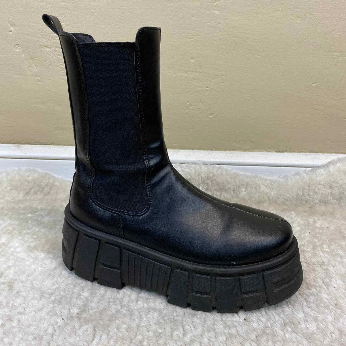 Asos platform 2024 chelsea boots