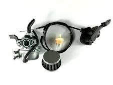 Carburetor & Throttle Lever Control & Cable For Honda ATC70 ATC 70 1978-1985