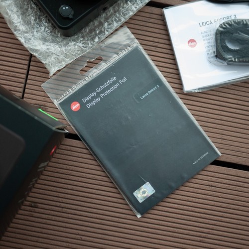 Leica Sofort 2 Black Hybrid Instant camera Leica Screen Glass Protector New - Picture 16 of 17