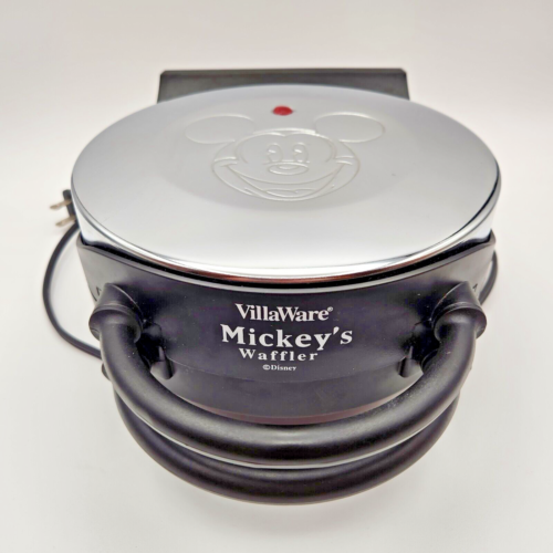 VillaWare Mickey's Waffler With Box Mickey Mouse Single Waffle Maker Model - Picture 5 of 17