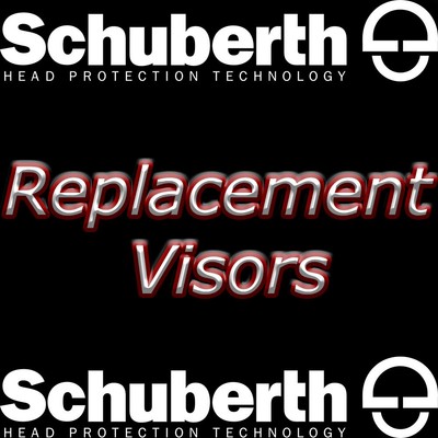 LEICHT GETÖNTES VISIER PASSEND FÜR SCHUBERTH S2/C3 MOTORRADHELM GRÖßEN 60cm-65cm