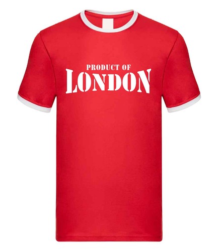 Personalised Men's Ringer T-Shirt Any Place City Country Town County Gift Idea - Picture 5 of 6