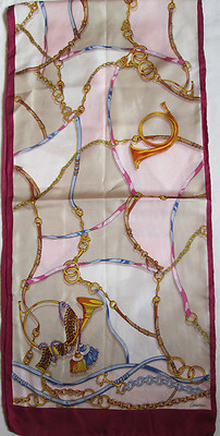 Schal CODELLO Seide Vintage Scarf en 36cm x 160cm