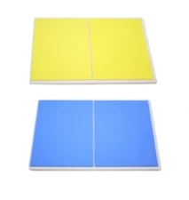 Rebreakable Breaking Boards Martial Arts Karate Taekwondo Yellow & Blue Set of 2