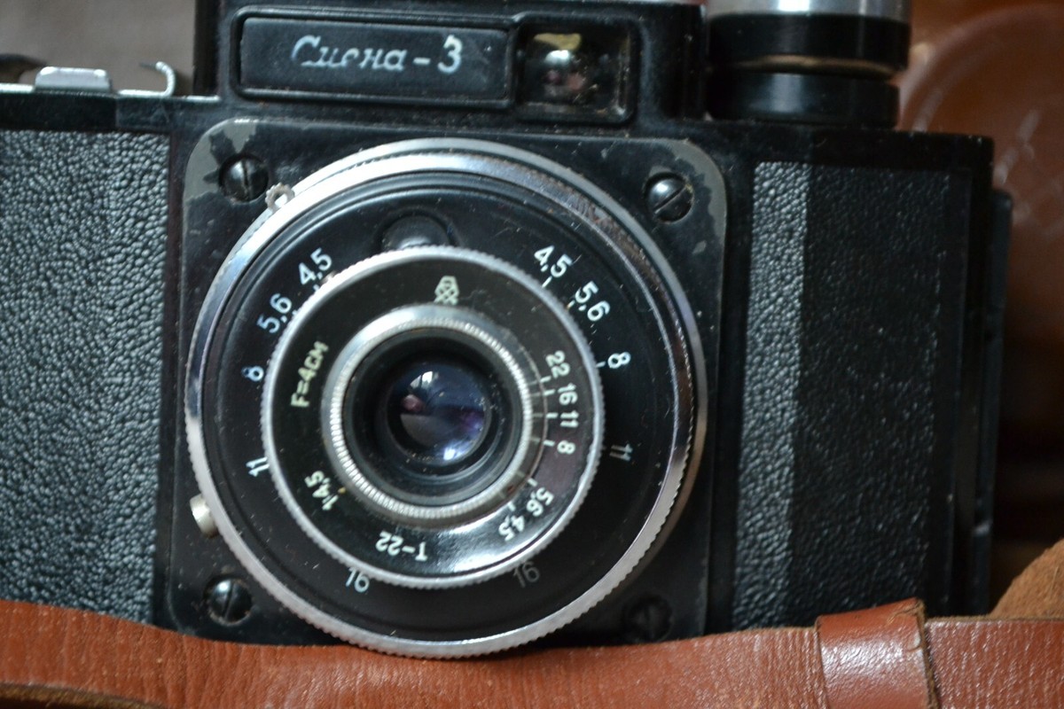 Smena 3 GOMZ Film Camera 35mm Vintage LOMO USSR Soviet Lens
