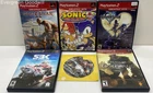 Lot of 6 PlayStation 2 Games God of War, Kingdom Hearts, Sonic, & More