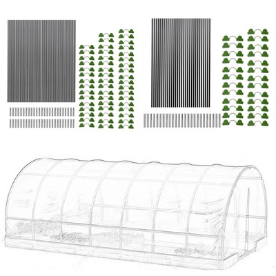 Pflanztunnel-Reifen, Gewächshaus-Stützreifen für Gartenbeete, Netze und Hof